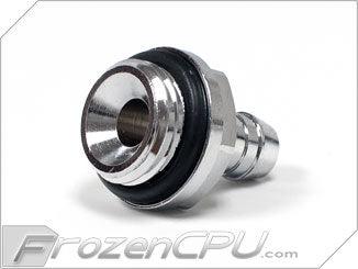 Bitspower Chrome G1/4" Barb Fitting - 1/4" ID (BP-WTP-C12) - Digital Outpost LLC