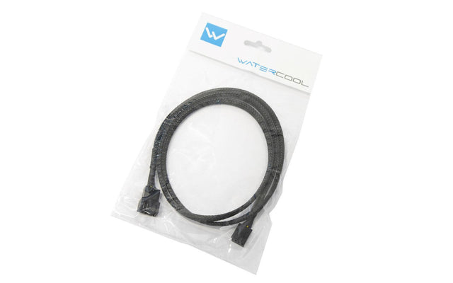 Watercool 4Pin PWM extension 90cm black - Digital Outpost LLC